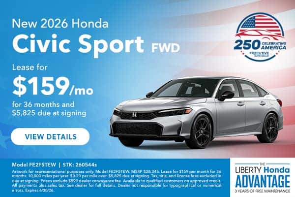 2026 Honda Civic Sport FWD