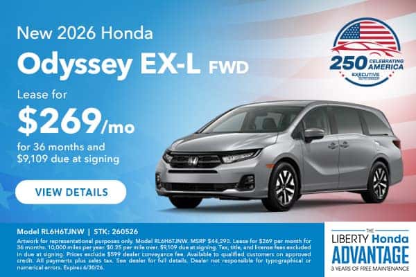 2026 Honda Odyssey EX-L FWD