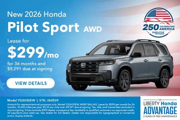 2026 Honda Pilot Sport AWD