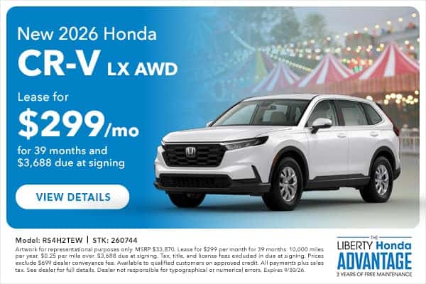 2026 Honda CRV LX AWD