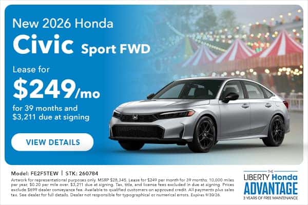 2026 Honda Civic Sport FWD