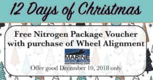 Free Nitrogen with Wheel Alignment