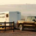 2021 Chevrolet Silverado towing trailer