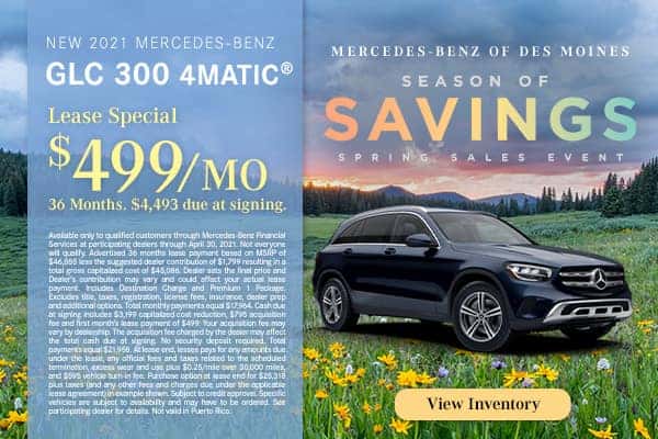 Mercedes Benz Lease Specials In Urbandale Ia Mercedes Benz Of Des Moines