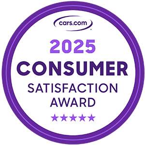 Cars.com 2025 Consumer Satisfaction Award winner Cars.com 2025 Consumer Satisfaction Award winner