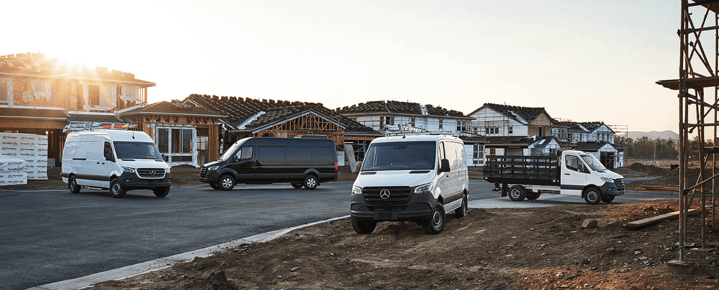 Mercedes Benz Sprinter Van Header