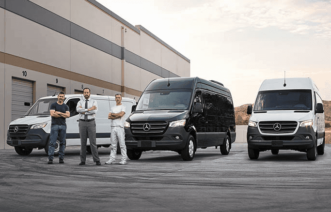 Mercedes Bens Sprinter Van