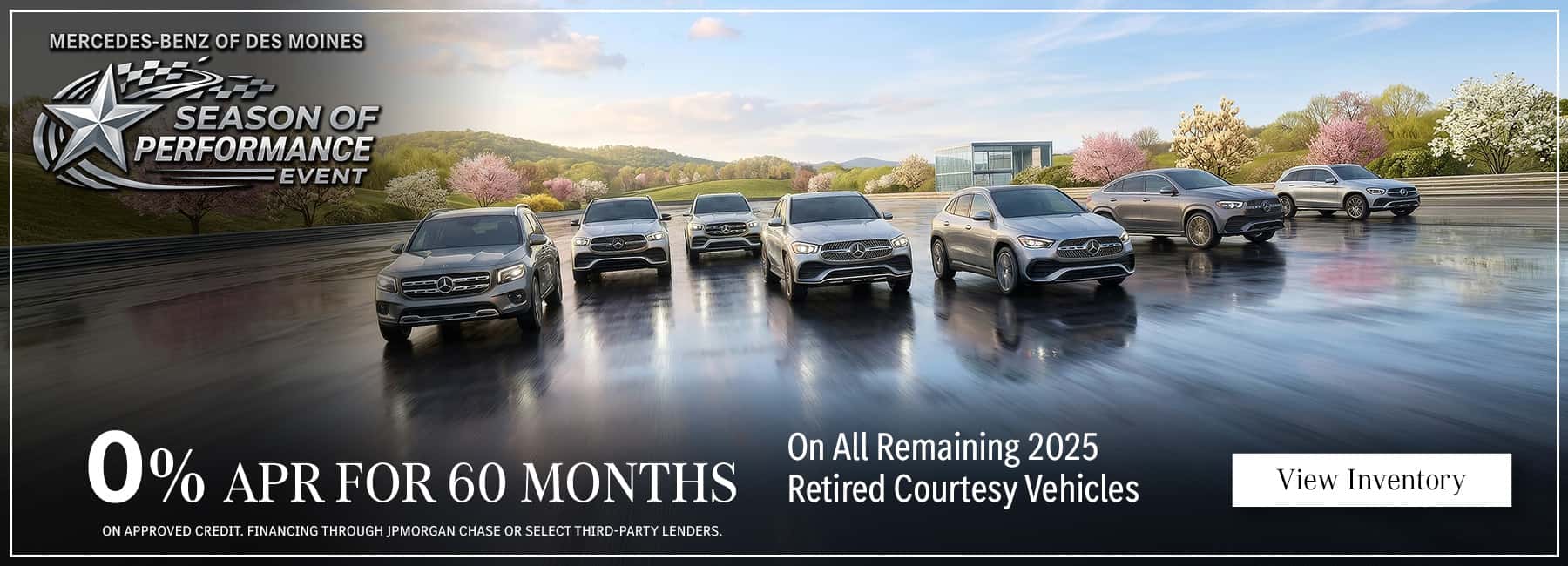 0% APR for 60 months on all remaining 2025 Retired Courtesy Vehicles!