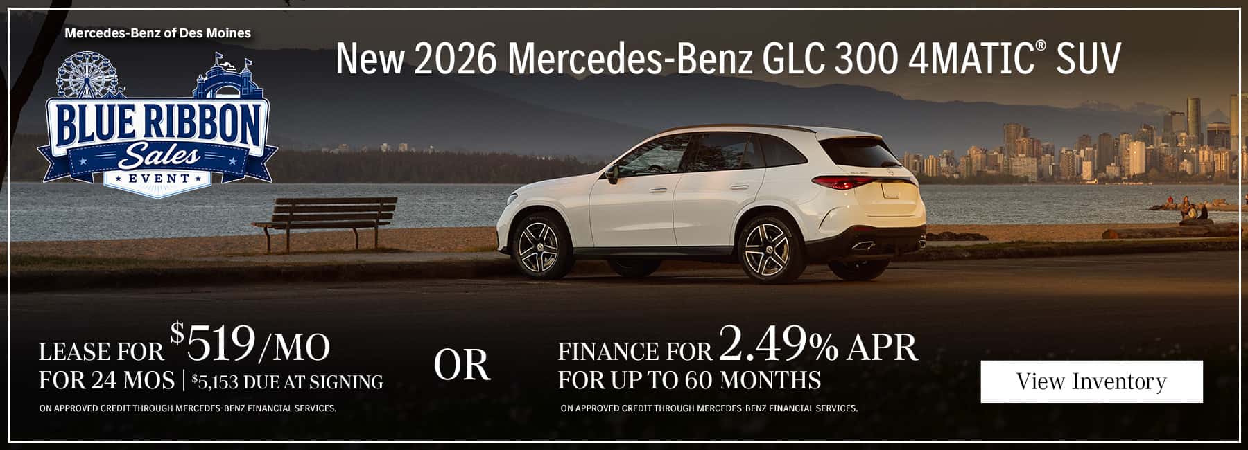 2026 GLC 4MATIC® SUV special