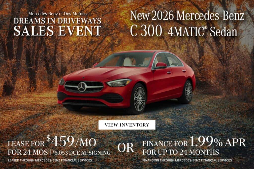 New 2026 C300 4MATIC® Sedan