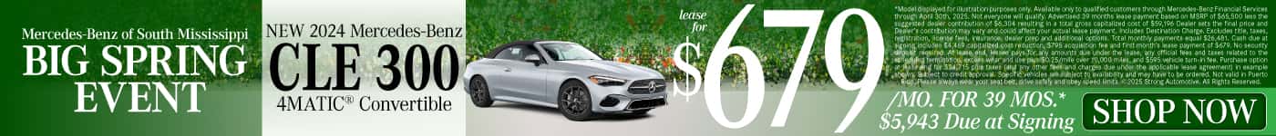 New 2024 Mercedes-Benz CLE 300 4MATIC® Convertible 