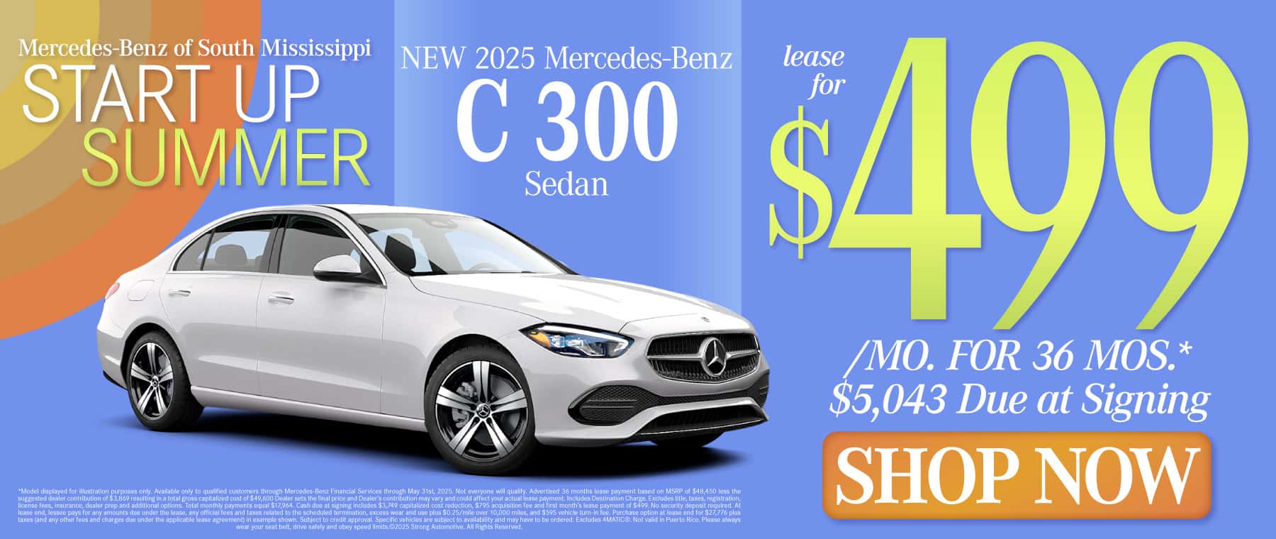 New 2025 Mercedes-Benz C 300 