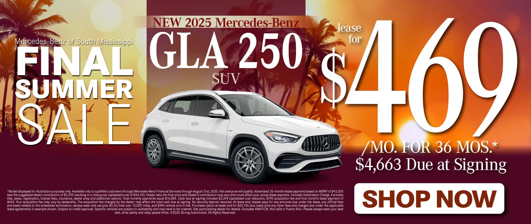 New 2025 Mercedes-Benz GLA 250 SUV 