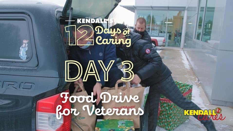 Food Drive for Veterans With Love from Kendall | Mercedes-Benz of Bend