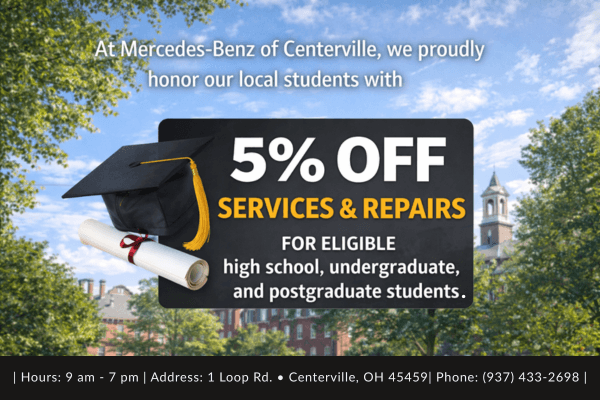 Student Appreciation Service Discount