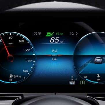 e-class driver info display