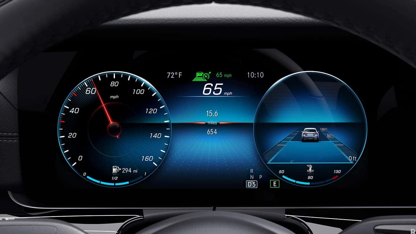 e-class driver info display