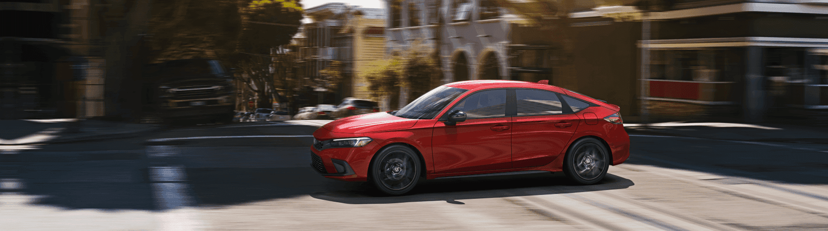 2022 Honda Civic Hatchback Red