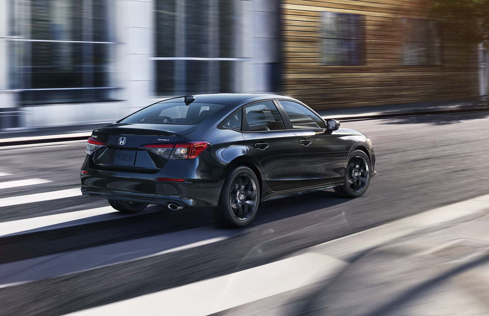 Honda Civic Driving