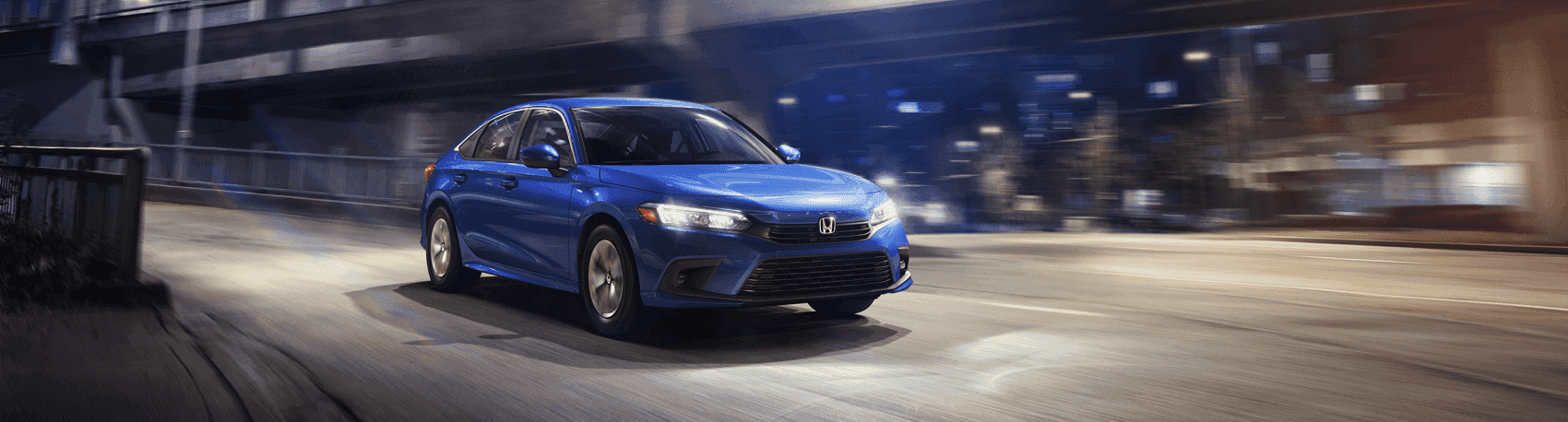 2022 Honda Civic Blue 