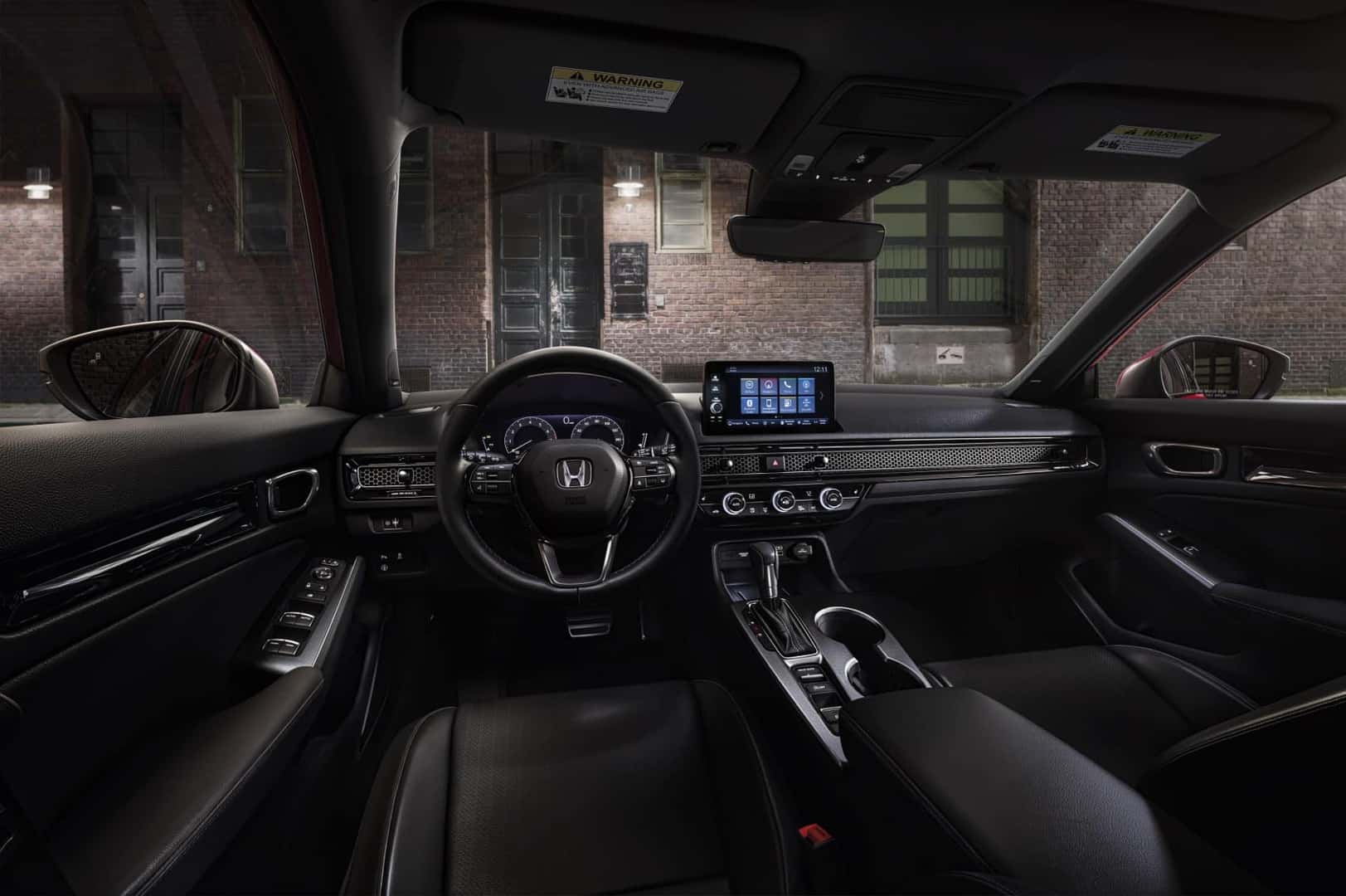 2022 Honda Civic Touring interior front seats