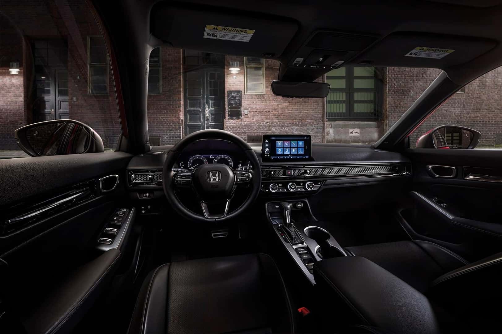 2022 honda civic interior