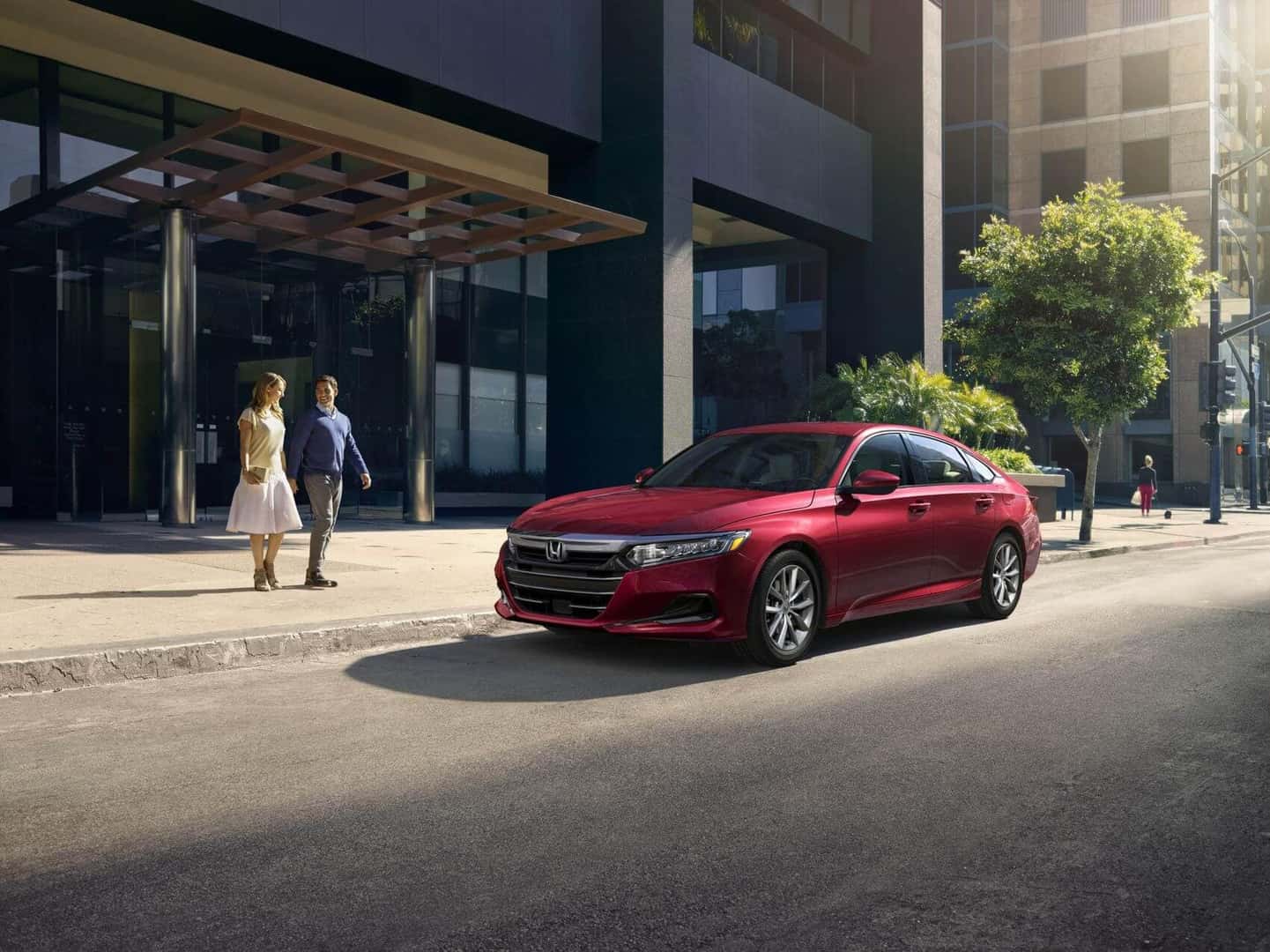 The Accord is great for exploring the town!