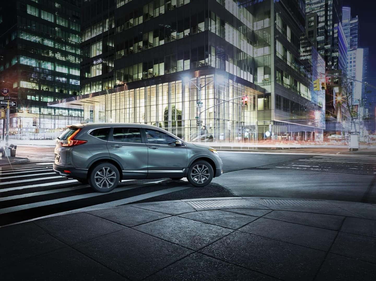 The CR-V excels in the city
