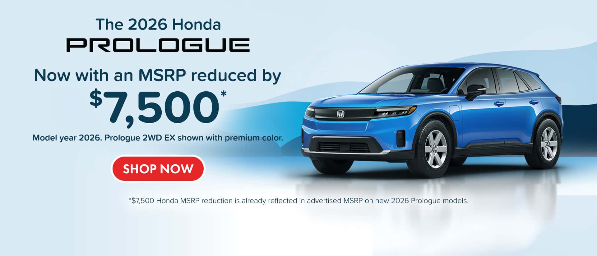 Prologue MSRP Reduction