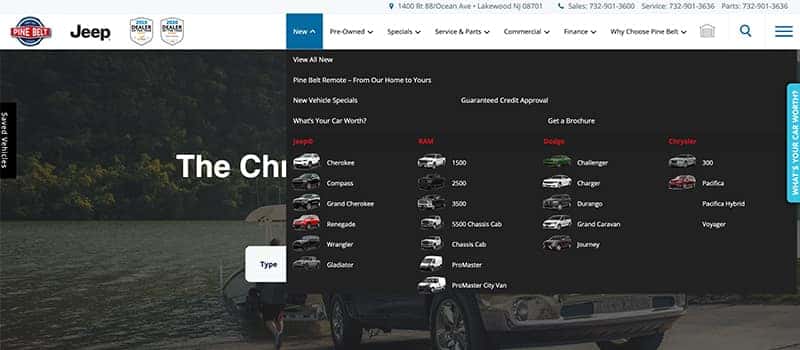 to start shopping with pine belt remote select a new or pre-owned vehicle