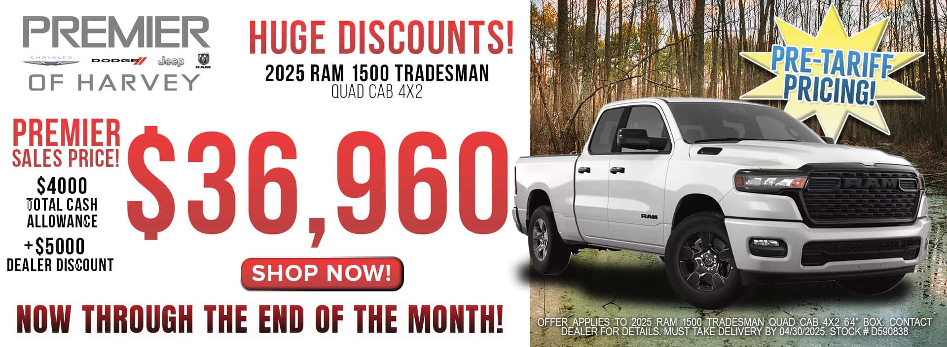 RAM 1500 Tradesman web banner