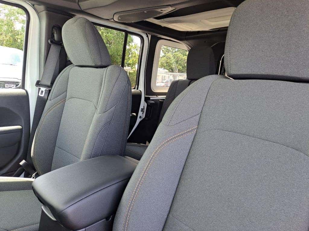Heated front seats