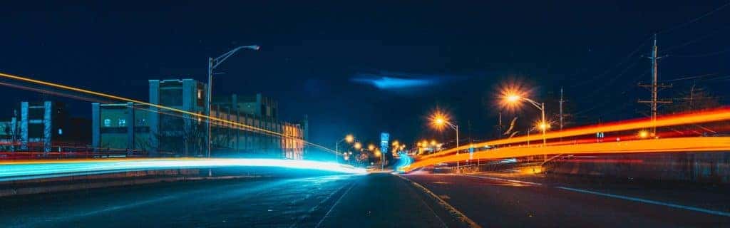City Street At Night