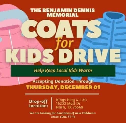 The Benjamin Dennis Memorial Coats for Kids Drive