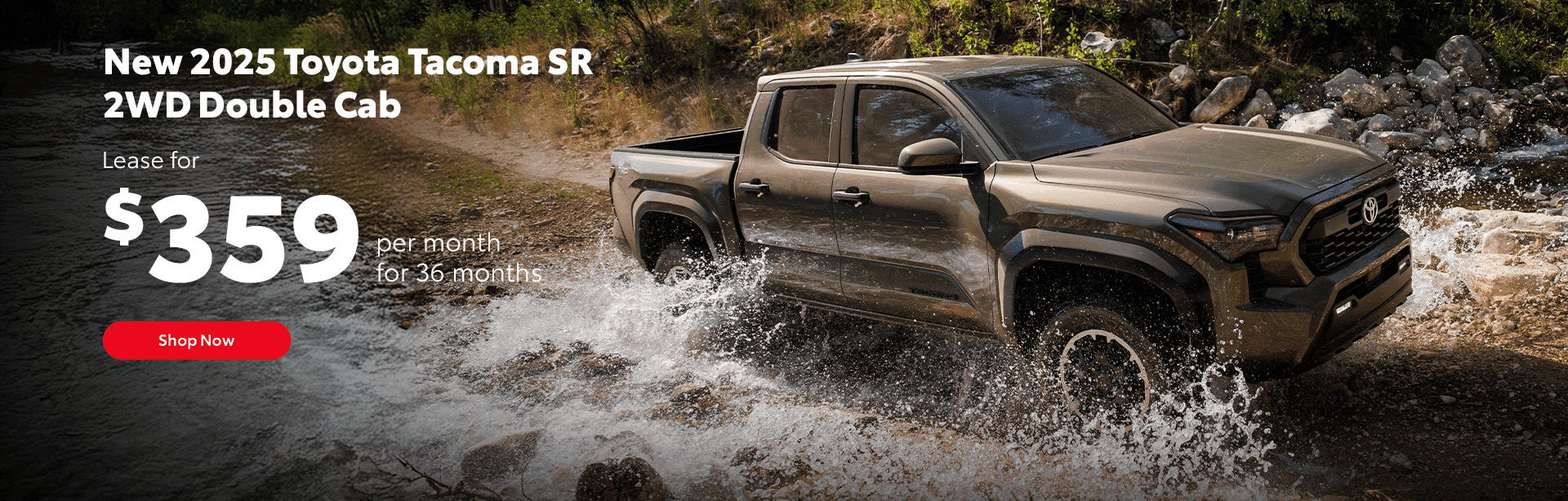 New 2025 Tacoma SR 2WD Double Cab