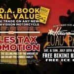 Retail Value on Trade or Sales Tax Promotion