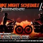Bike Night Schedule