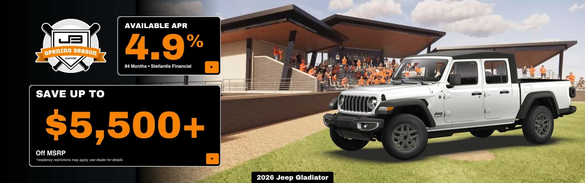 Jeep Gladiator Offer