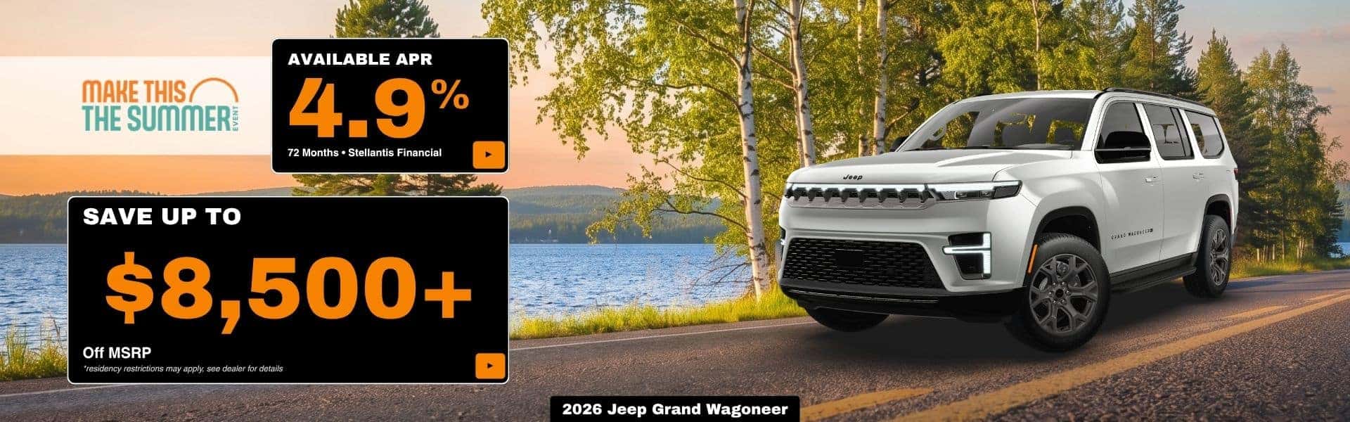 Grand Wagoneer Offer