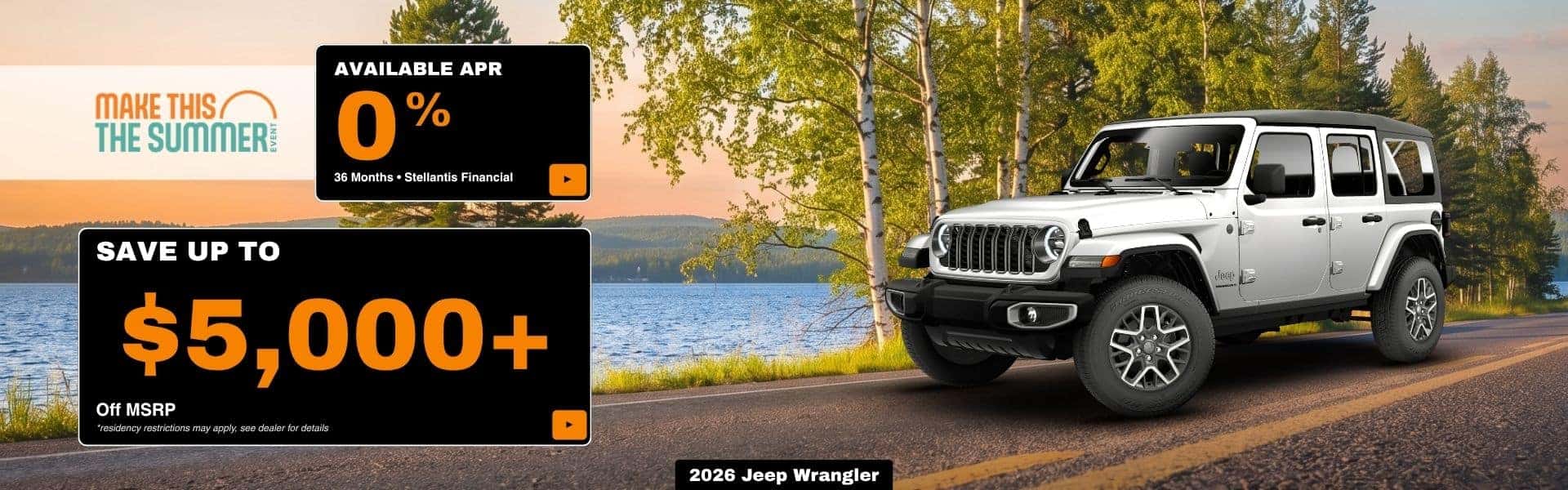 Wrangler Offer