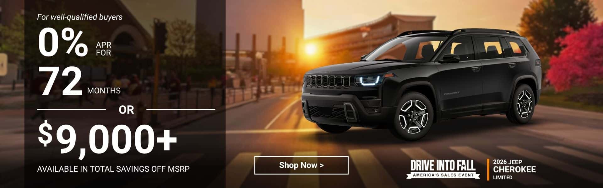 Jeep Cherokee Offer