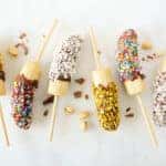 frozen chocolate dipped bananas