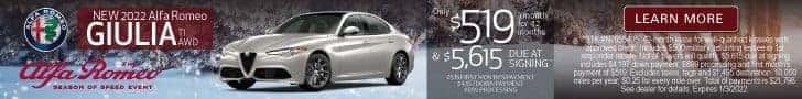 Alfa Romeo Giulia Deal Savings
