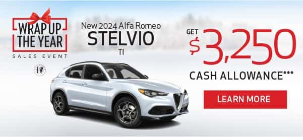 2024 Alfa Romeo Stelvio TI | $3,250 Cash Allowance***