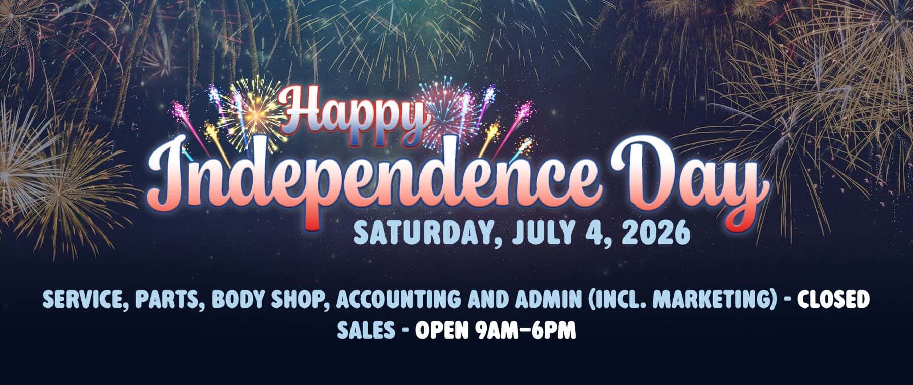 4th of July 2026