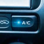 Car AC air conditioner button