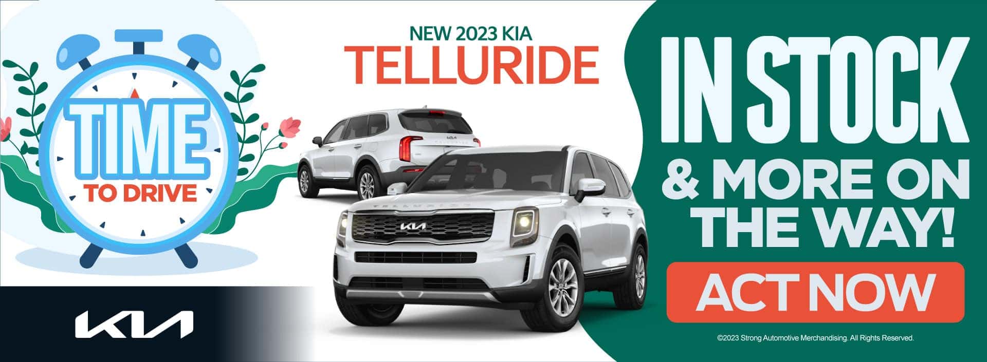 New 2023 Kia Telluride In Stock and More on the Way! Act Now
