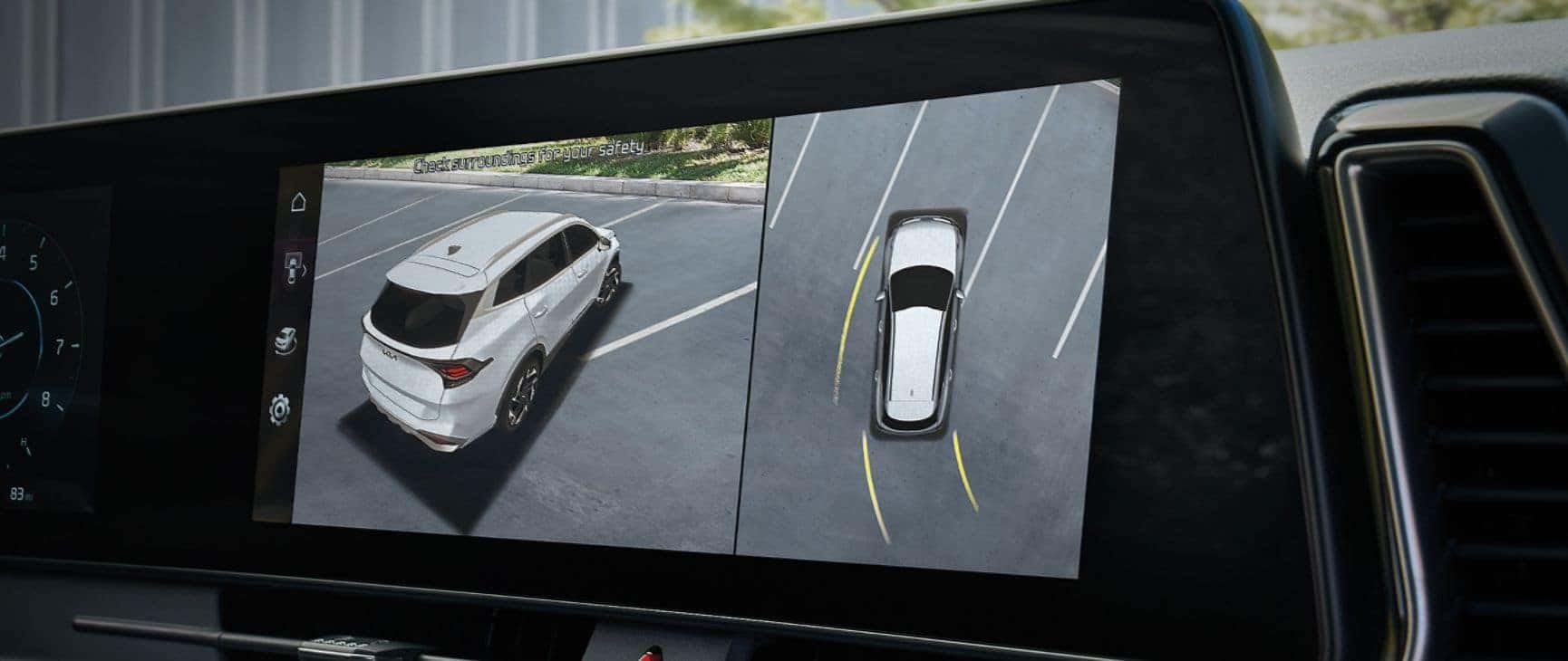 2025 Kia Sportage 360° Degree Surround View Monitor