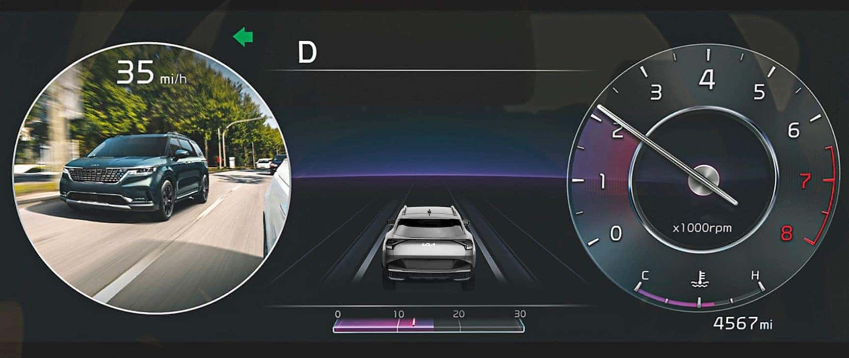 2025 Kia Sportage Blind-Spot View Monitor