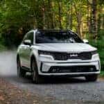 2024 kia sorento phev cruising the back country roads